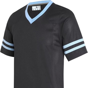 Uniforme de Fútbol Personalizado para Hombre, Camiseta Deportiva Ligera, Transpirable, de Secado Rápido, con Tejido Absorbente de Humedad y Costuras Resistentes - Product Image 1