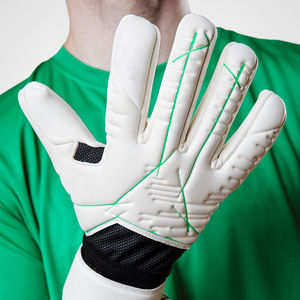 Soccer Goalkeeper Gloves Strap for <b>Fastening</b> Around the Wrist and Extra Finger Protection Practice Goalkeeper - Product Image 2
