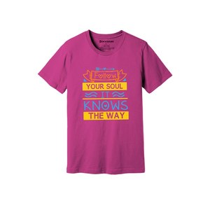 เสื้อยืดผ้าฝ้าย100% พิมพ์ลายด้วยความมีน้ำใจขนาด160 180ถึงหนักมี12สีที่สามารถปรับแต่งดีไซน์และการจัดวางของคุณเองได้ - Product Image 4