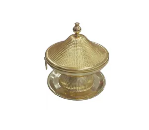 Арабская культура, Новая высококачественная миска для фиников, поставка высококачественного материала, золотые металлические финиковые миски