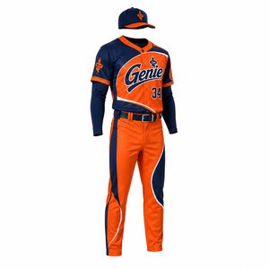 Uniforme de béisbol atlético que ofrece comodidad transpirable, construcción de primera calidad y excelente movilidad durante partidos intensos. - Product Image 3