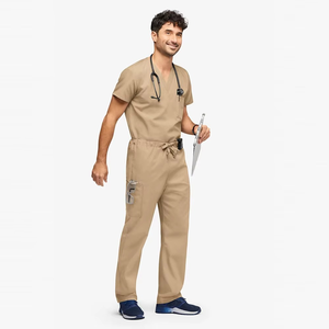 Trajes de fregado de manga corta y larga personalizados, uniformes de hospital para hombres y mujeres, uniformes médicos de hospital - Product Image 2