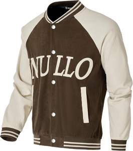 Veste universitaire la plus vendue pour hommes avec manches jaunes Tendance de luxe Vestes d'hiver de haute qualité pour hommes - Product Image 2