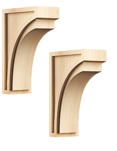 रसोई के लिए ठोस लकड़ी कॉर्बेल, द्वीपों और कैबिनेट समर्थन लकड़ी कॉर्बेल के लिए ठोस लकड़ी कॉर्बेल - Product Image 4