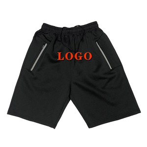 Shorts de sport d'été à la mode pour hommes Style américain solide pantalon tricoté chaud avec taille élastique rayée décontracté taille moyenne Shorts chauds - Product Image 5
