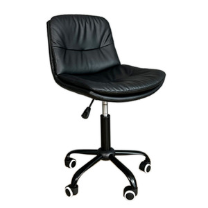 Modern Ergonomic Swivel Office <b>Chair</b> with Simili Leather Seat <b>Pad</b> - Product Image 2