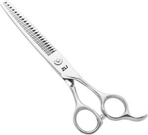 Ciseaux amincissants professionnels de toilettage pour chiens de 7 \ "avec 23 dents 80%-85% Taux d'amincissement Ciseaux de manucure sans ligne de mélange - Product Image 1