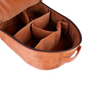 กระเป๋ากล้องหนังสไตล์วินเทจแฟชั่นคุณภาพสูงออกแบบได้ตามต้องการกระเป๋าสะพายหลังกล้องหนังใส่กล้อง DSLR - Product Image 3