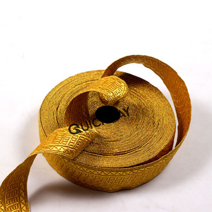 Trenzas doradas de alta calidad 2024, cordones uniformes, adornos de alambre de lingotes de oro, trenzas, trenza de galón de encaje - Product Image 6