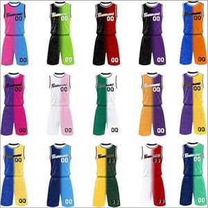 Nuevo Conjunto de Uniforme de Baloncesto Personalizado de Alta Calidad, Talla Grande, Secado Rápido, Transpirable, Impresión por Sublimación, 100% Poliéster, Malla con Cordón Ajustable - Product Image 6