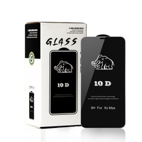 10D téléphone portable verre trempé 2.5D couverture complète Film de protection pour iPhone protecteur d'écran micas de vidrio para celular