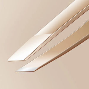 Pinza de Cejas Profesional de Acero Inoxidable de Grado Salón, Uso Doméstico, Alta Calidad, Logotipo Personalizado, Ecológica y Ligera - Product Image 4
