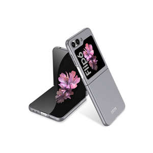 Étui de protection rigide premium JoieCreatif pour Samsung Galaxy Z Flip 6, design transparent ultra-fin avec dos électroplaqué - Product Image 1