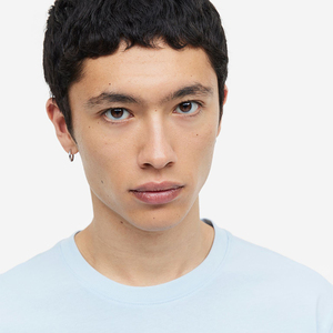 T-shirts polos de golf vierges pour hommes Logo brodé Chemises polos décontractées à manches courtes unies 100% coton - Product Image 4