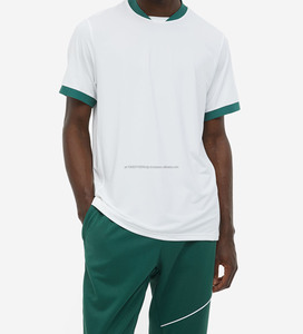 Camiseta personalizada de corte regular Hip Hop de lona transpirable antiarrugas para hombre 100% algodón pesado de talla grande - Product Image 6
