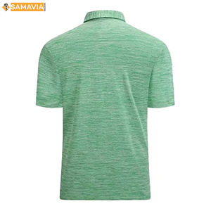 SAMAVIA Camiseta de Golf Personalizable para Hombre, de Secado Rápido, Transpirable, de Poliéster, Lista para Enviar, Ropa Deportiva OEM - Product Image 2