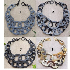 Collier en corne de buffle et de bœuf avec brillance naturelle, articles de cuisine, articles d'hôtellerie, fêtes de mariage - Product Image 5