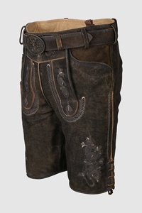 Nouveau 2025 Hommes Allemand Oktobarfest Trachten Bavarois Traditionnel Oktoberfest Hommes PERSONNALISÉ Court Kurz Lederhose pour Hommes - Product Image 4