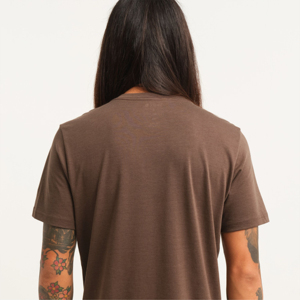 Ropa de calle holgada con cuello redondo para hombre, camiseta de tela de punto antiarrugas transpirable con estampado de pantalla, camiseta de manga corta de algodón 100% - Product Image 6