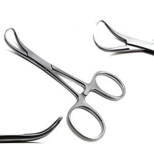 Pinces à serviettes chirurgicales réutilisables, instrument médical, pinces à serviettes chirurgicales réutilisables pour usage hospitalier, dentaire et vétérinaire - Product Image 1