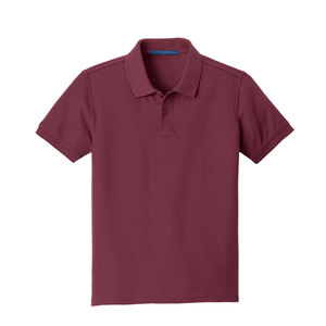 Polos para tallas juveniles, secado rápido, absorción de humedad, manga corta, rendimiento de Golf para trabajo informal, polos suaves atléticos - Product Image 1