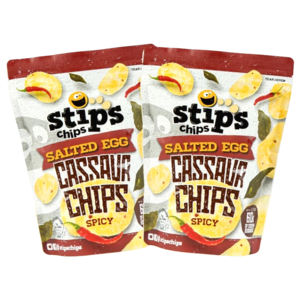 Prix de gros à l'exportation Chips Stip's Chips Épicé Oeuf salé Chips de manioc Original 60g Bundle 2's - Product Image 1