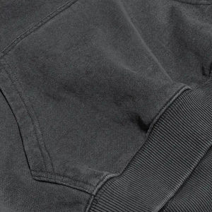 เสื้อฮู้ดดี้สีพื้น ดีไซน์ล่าสุด คุณภาพพรีเมียม ทรงโอเวอร์ไซส์ ผ้าฝ้าย 100% เนื้อหนา ล้างสีแบบแอซิดวอช สำหรับผู้ชาย - Product Image 6