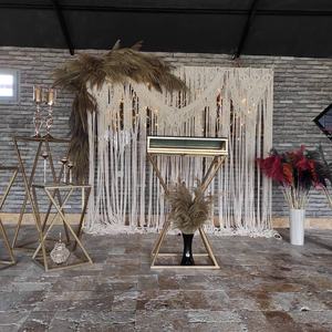 Decoraciones de Pared para Boda Estilo Bohemio, Elegante Cortina de Fondo en Forma de Arco, Tapiz Colgante para un Ambiente Perfecto - Product Image 3