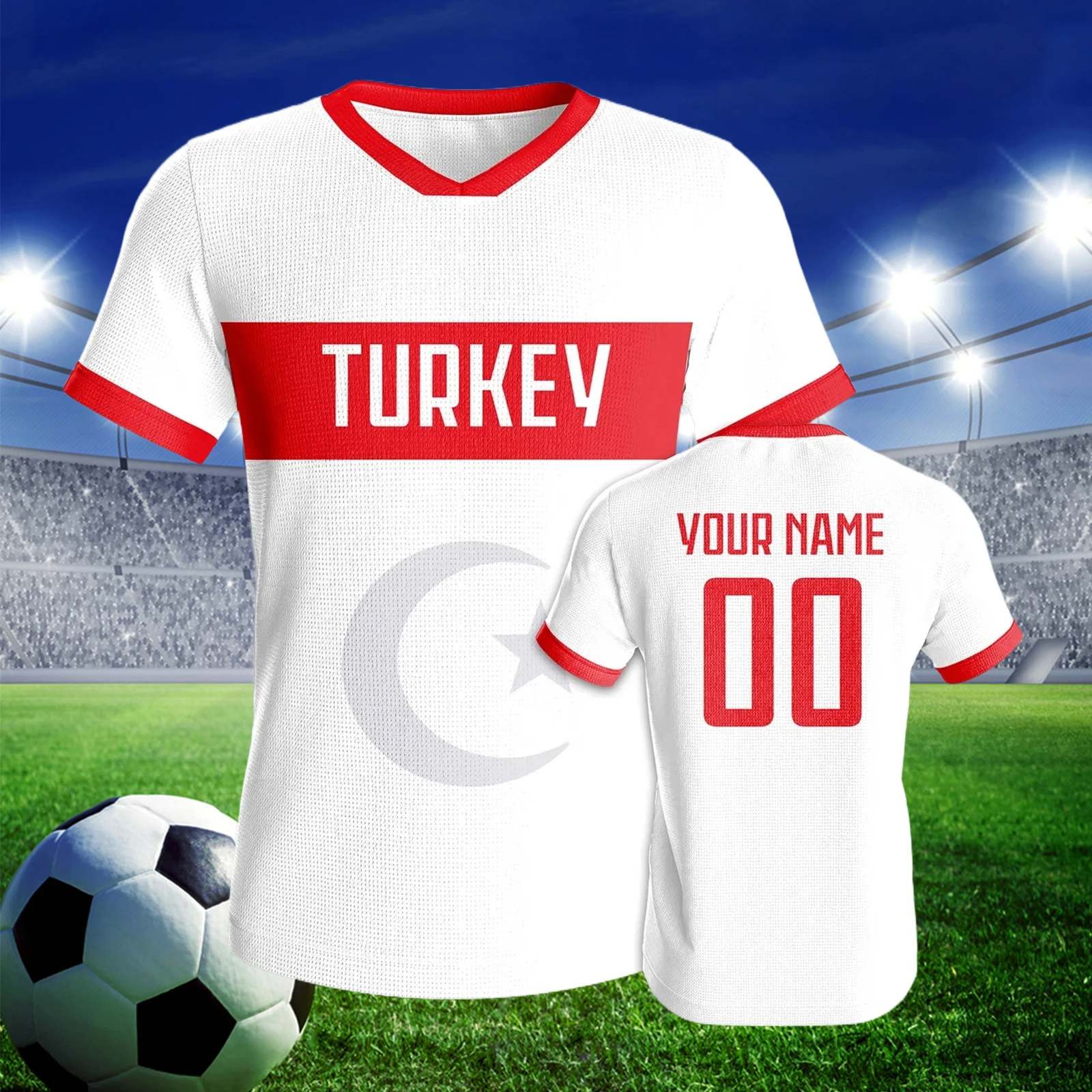 Maillots de foot de Turquie Personnalisation et vente en gros