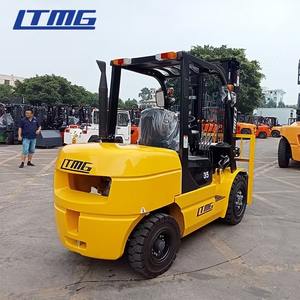 Carretillas elevadoras diésel todoterreno 4x4 al mejor precio, carretilla elevadora de combustión interna de 3 toneladas, 4 toneladas y 5 toneladas de buena calidad - Product Image 4