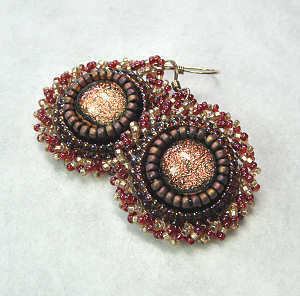 Diseños de pendientes con bordado de cuentas, pendientes bordados a mano para mujer, joyería festiva para fiestas al mejor precio, pendientes con cuentas. - Product Image 5