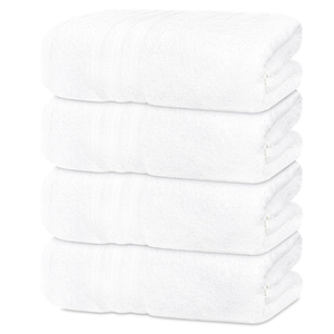 Serviettes de bain luxueuses en coton d'Inde Serviettes de plage écologiques et élégantes à absorption rapide - Product Image 6