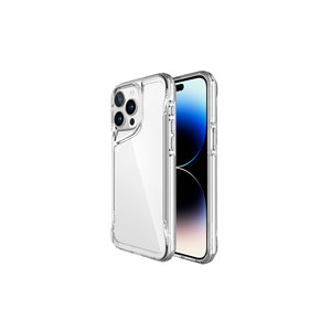 Coque de protection pour téléphone portable Netzy, coque en silicone transparente de haute qualité pour iPhone 15 Pro-SAFA T-Max, design élégant - Product Image 1