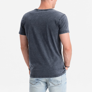 Ropa de verano Ropa cómoda para hombres OEM Carta personalizada Impreso Camisetas para jóvenes Proveedor Directo de la fábrica de Bangladesh - Product Image 2