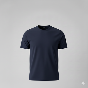 T-shirt en coton surdimensionné pour homme, streetwear, délavé, uni - Product Image 2