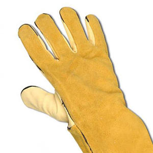 Gants de soudage en cuir avec protection des mains de haute qualité 100% - Product Image 4