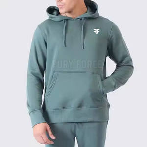 ชุดวอร์มมีฮู้ดของผู้ชายสำหรับฤดูหนาวสีตัดกันดีไซน์แบบกำหนดเอง - Product Image 3