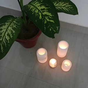 Collection exclusive Design personnalisé Décor de luxe Bougeoir en onyx blanc Pierre naturelle Expédition rapide Prix d'usine Festive - Product Image 2