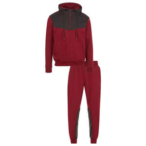 Chándales de peso pesado con cremallera completa de proveedor de diseño de logotipo personalizado OEM, conjunto de entrenamiento personalizado, chándales de ropa deportiva - Product Image 5