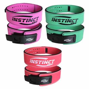 Cinturón de Levantamiento de Pesas de Cuero Unisex, Diseño Personalizado OEM, Grueso, con Cierre de Hebilla, Ligero y Resistente al Desgaste, para Gimnasio y Fisicoculturismo - Product Image 4