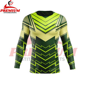 Camiseta de Compresión de Alta Calidad Hecha a Medida, Impresión Digital, Transpirable, Antibacteriana, Camiseta de MMA Rash Guard para Hombre - Product Image 3