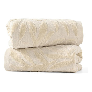 Vente chaude Hiver Matériel Doux Teint Jacquard Serviettes pour Maison et Hôtels Disponible en Vrac sur Prix de Gros Serviette Ensemble - Product Image 5