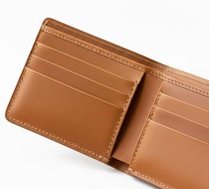 Portefeuille pour homme en cuir véritable, nouveau design, pliable, avec plusieurs emplacements pour cartes et espèces, élégant et tendance - Product Image 4