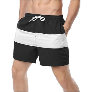 Nouvelle arrivée de shorts pour hommes de haute qualité Shorts vierges personnalisés à motif solide écologique Offre Spéciale bas prix - Product Image 1