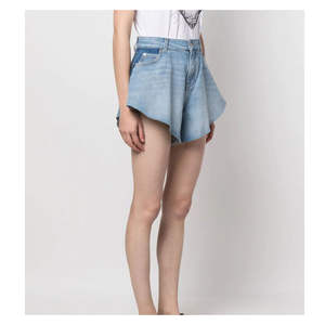 New High <b>Waist</b> Sexy Shorts <b>Skirts</b> Multi-Pockets Cotton Casual Girls' High <b>Waist</b> Shorts for Women Woven Breathable Washed - Product Image 4