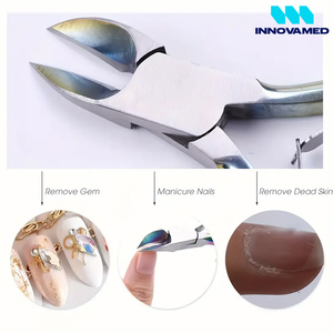 Cortauñas Profesional de Acero Inoxidable Quirúrgico para Uñas Encarnadas, Cortador de Uñas para Uñas Gruesas, Herramienta de Podología INNOVAMED - Product Image 5