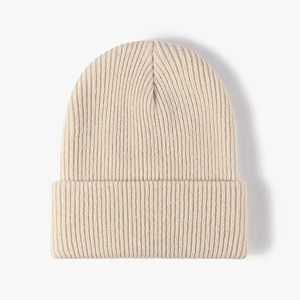 Nuevo diseño elegante Casual Hip Hop cómodo Beanie Cap's Custom Heavyweight Made In Pakistan Jacquard transpirable Cap's - Product Image 6