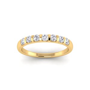 Bague de mariage de luxe de haute qualité en argent sterling 925 fin avec or Moissanite & Lab créé diamant certifié bijoux en gros - Product Image 4