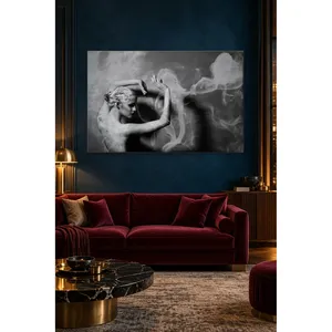 Fida Woman Dancing in Smoke Impression sur toile - Product Image 3