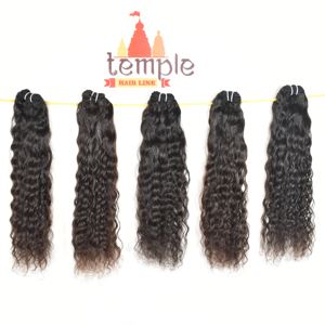 <b>Braiding</b> 100% Unprocessed Deep Wave Indian Temple Virgin Women Natural <b>Color</b> <b>Hair</b> Black Cheap Vendors Human <b>Hair</b> Extensions - Product Image 1